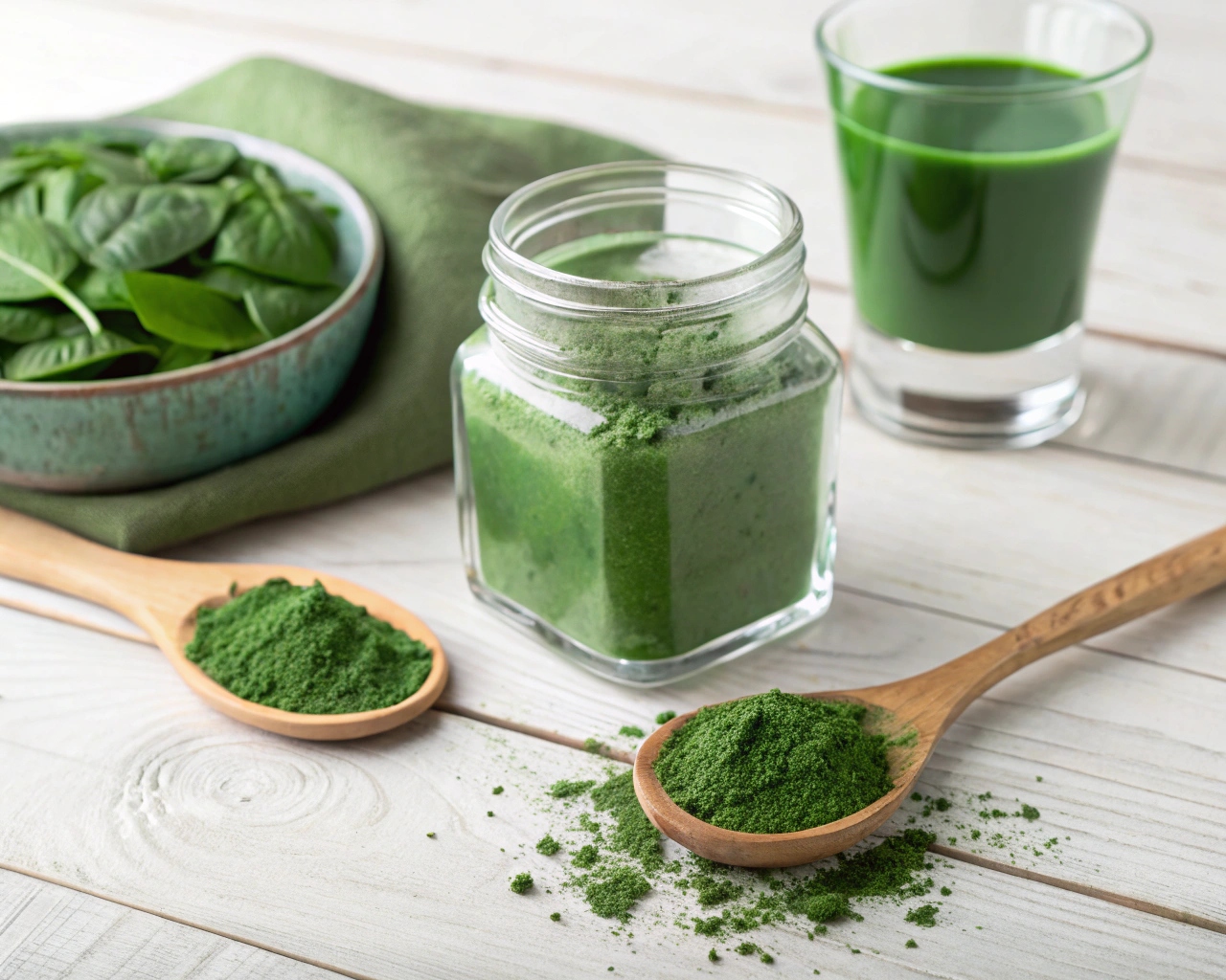 Spirulina pulver
