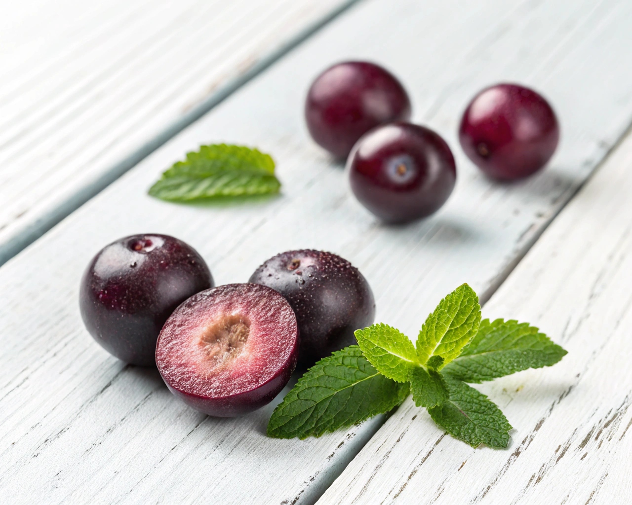 Acai bär närbild